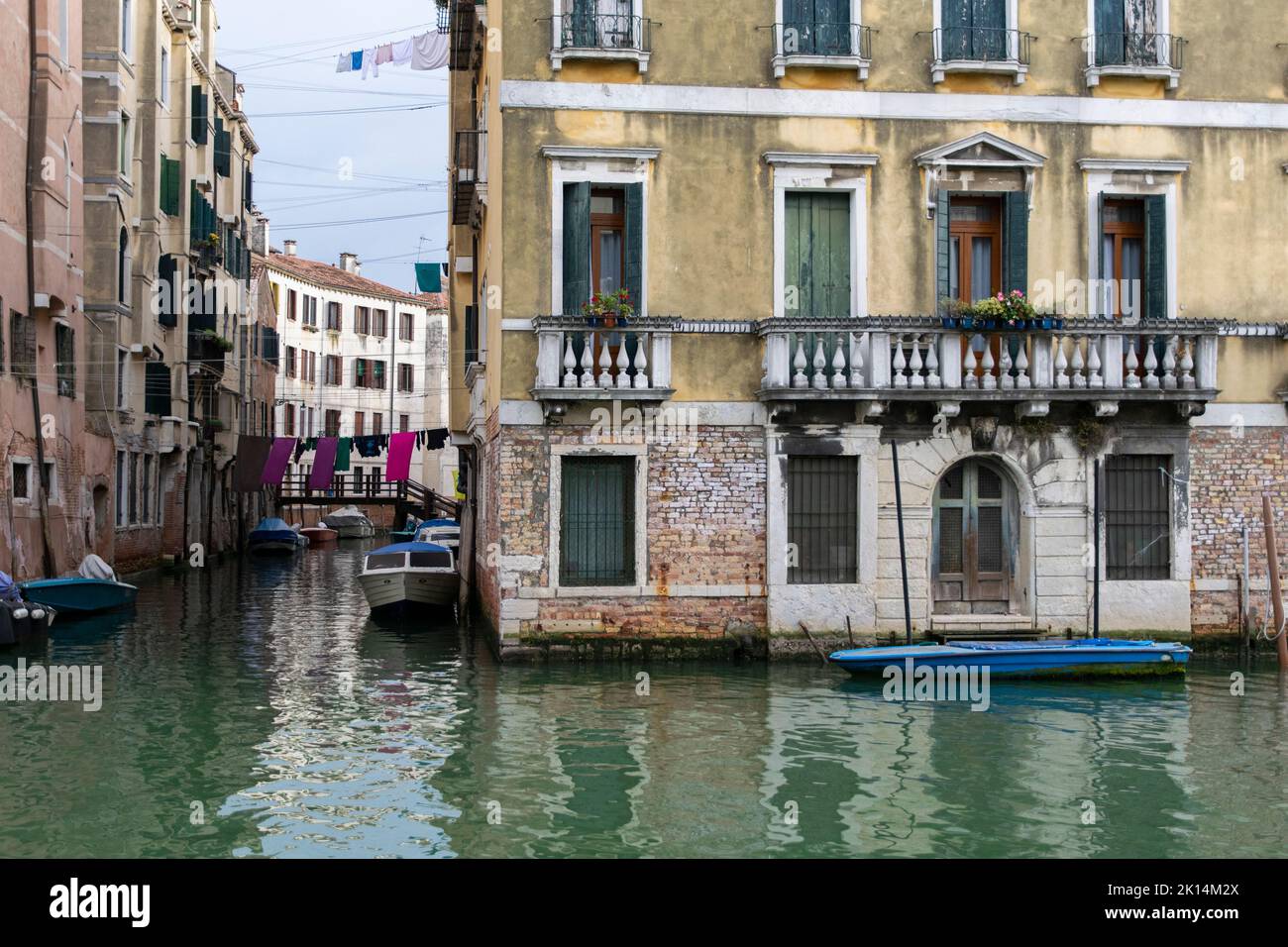 Street scene at Venice, Italy Stock Photo