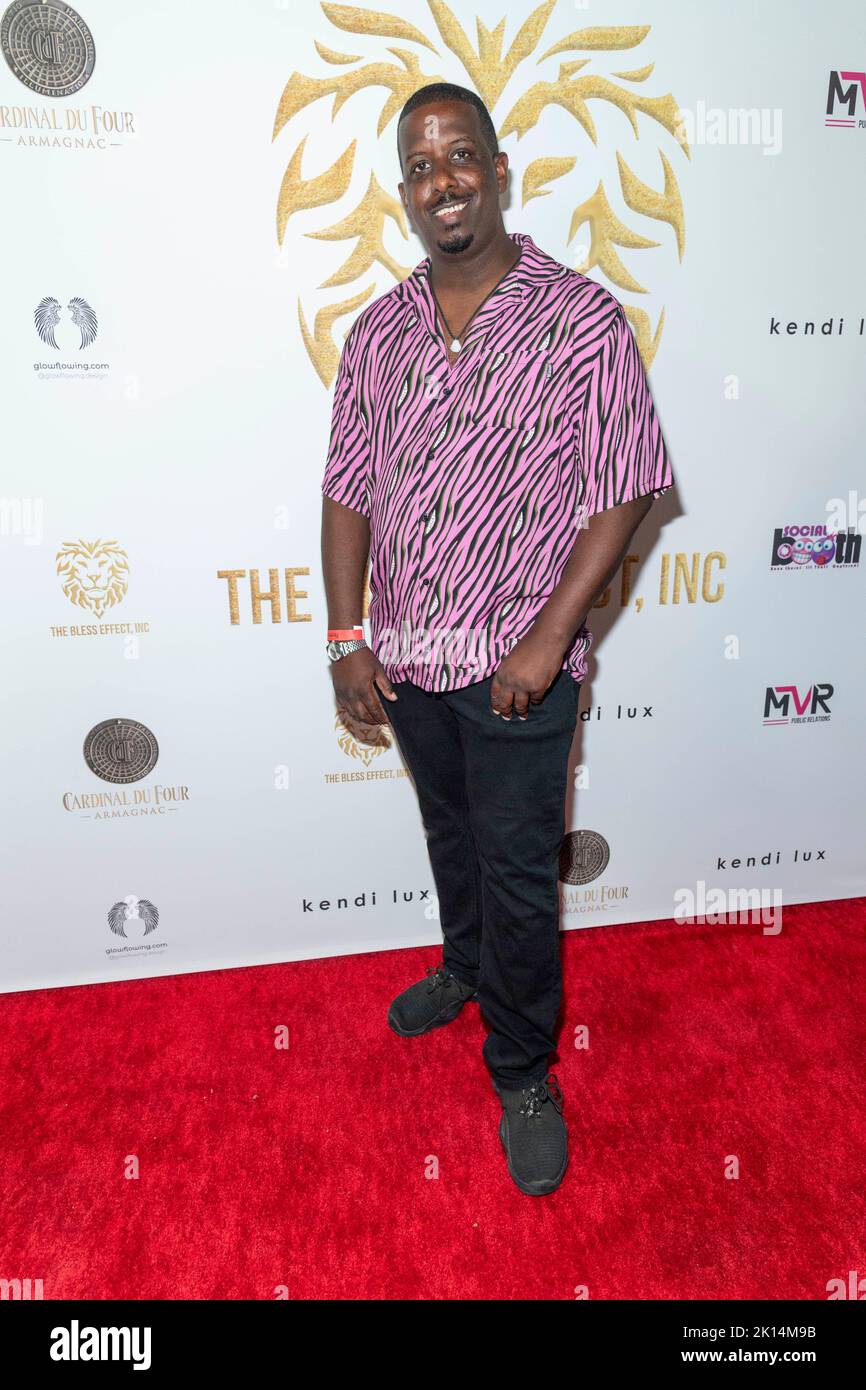 Chris Scott attends Anthony Bless Music Video "Take You Back" Video