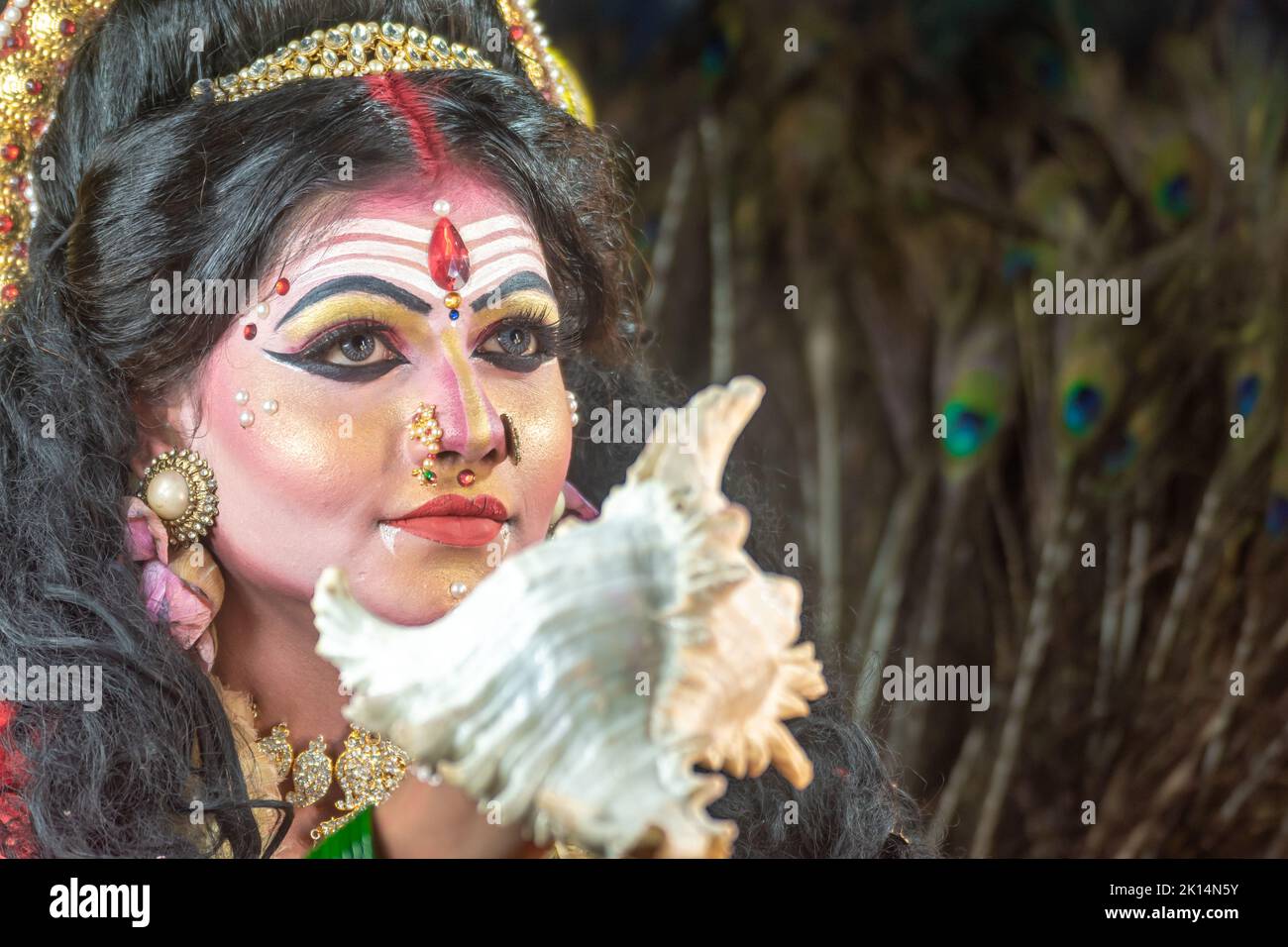 Concept Agomoni,mahalaya shootForms of Parvati with traditional dress