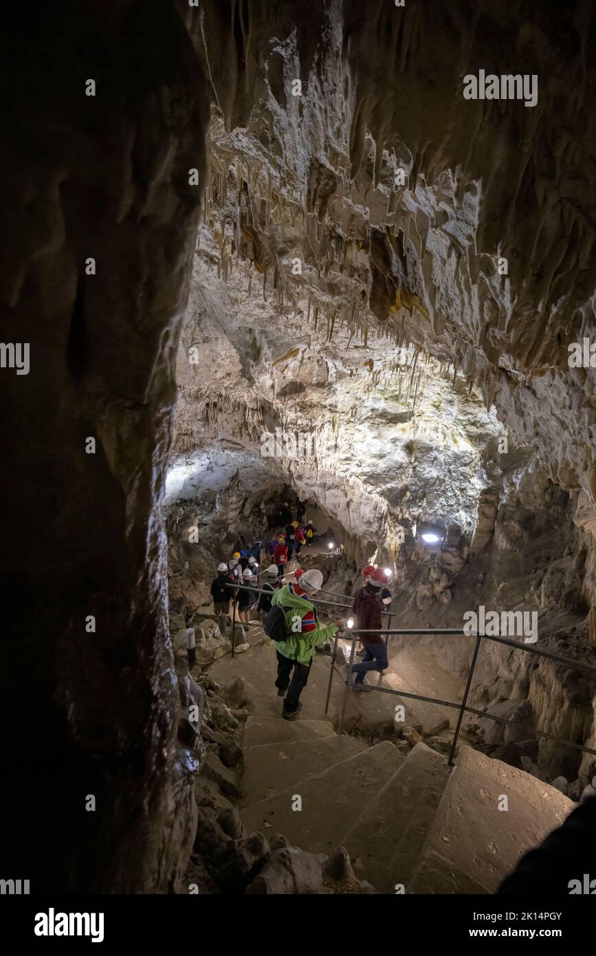 Cavallone's Cave, Lama dei Peligni, Chieti, Abruzzo, Italy Stock Photo