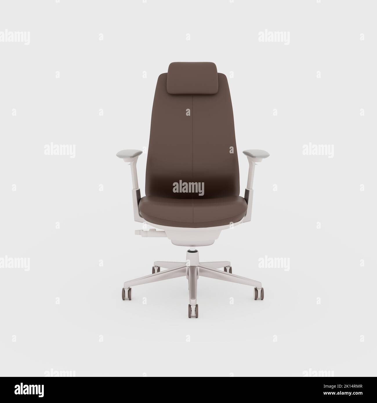 The office chair with isolated background. 3d render Stock Photo