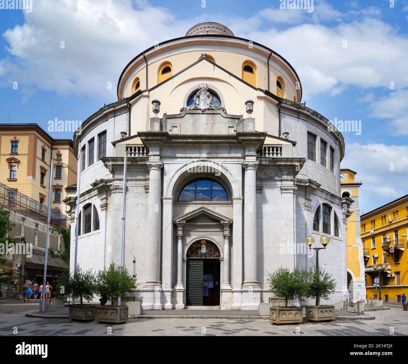 St Vitus Cathedral, Rijeka, Croatia Stock Photo