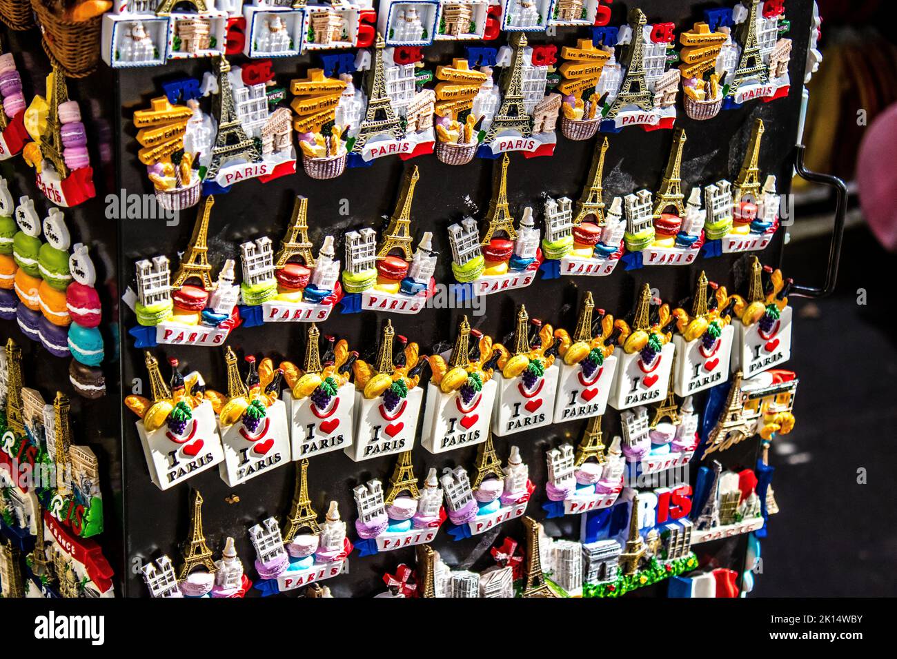 Paris, France - September 14, 2022 Decorative objects and various gift ...