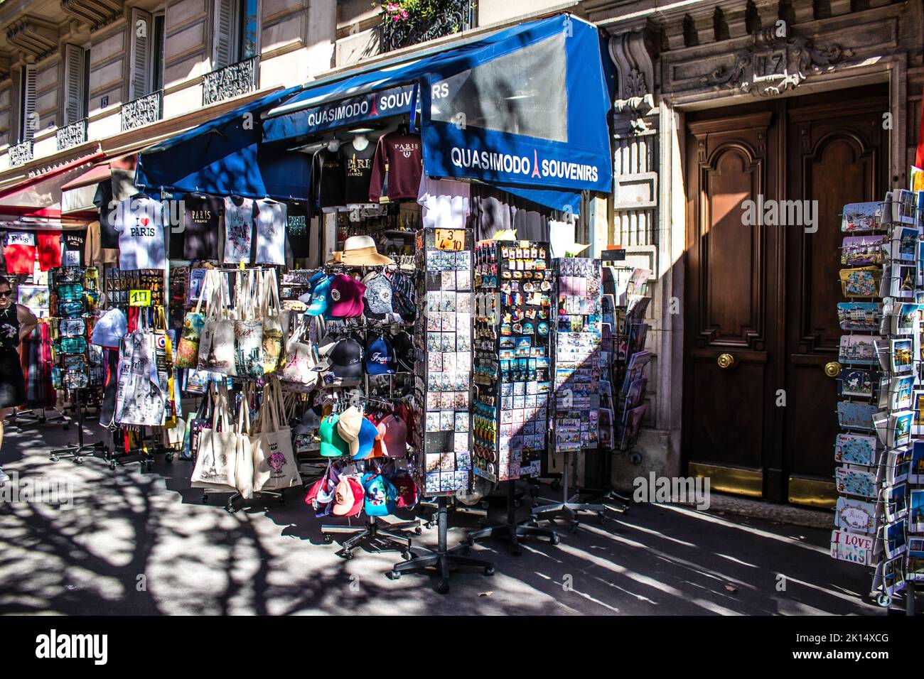 Paris, France - September 14, 2022 Decorative objects and various gift ...