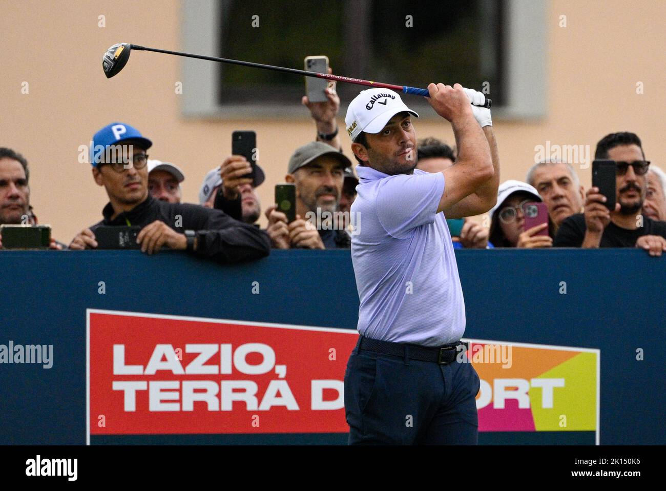 during the DS Automobiles 79th Italian Golf Open at Marco Simone Golf