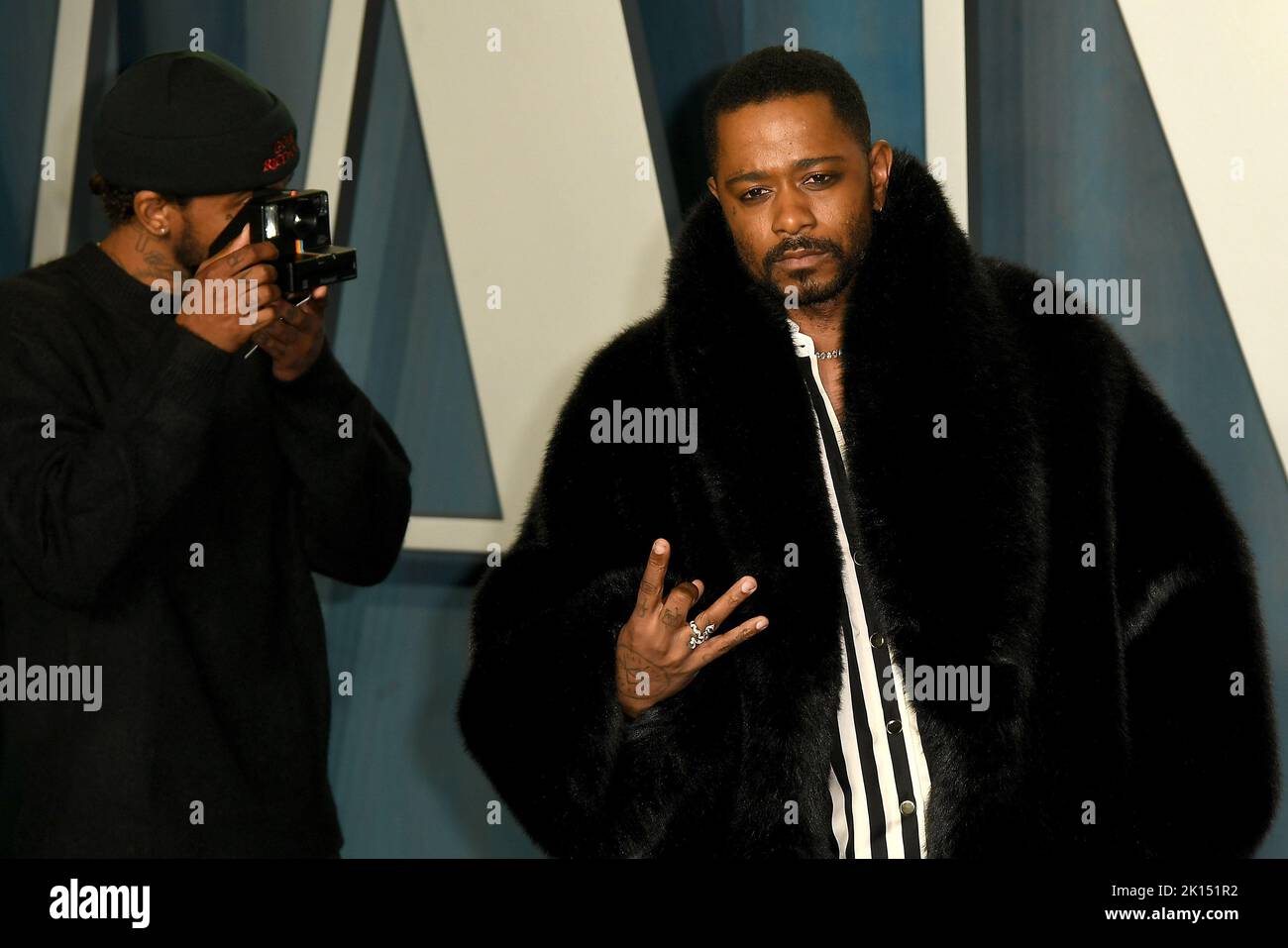 LaKeith Lee Stanfield attends the 2022 Vanity Fair Oscar Party hosted