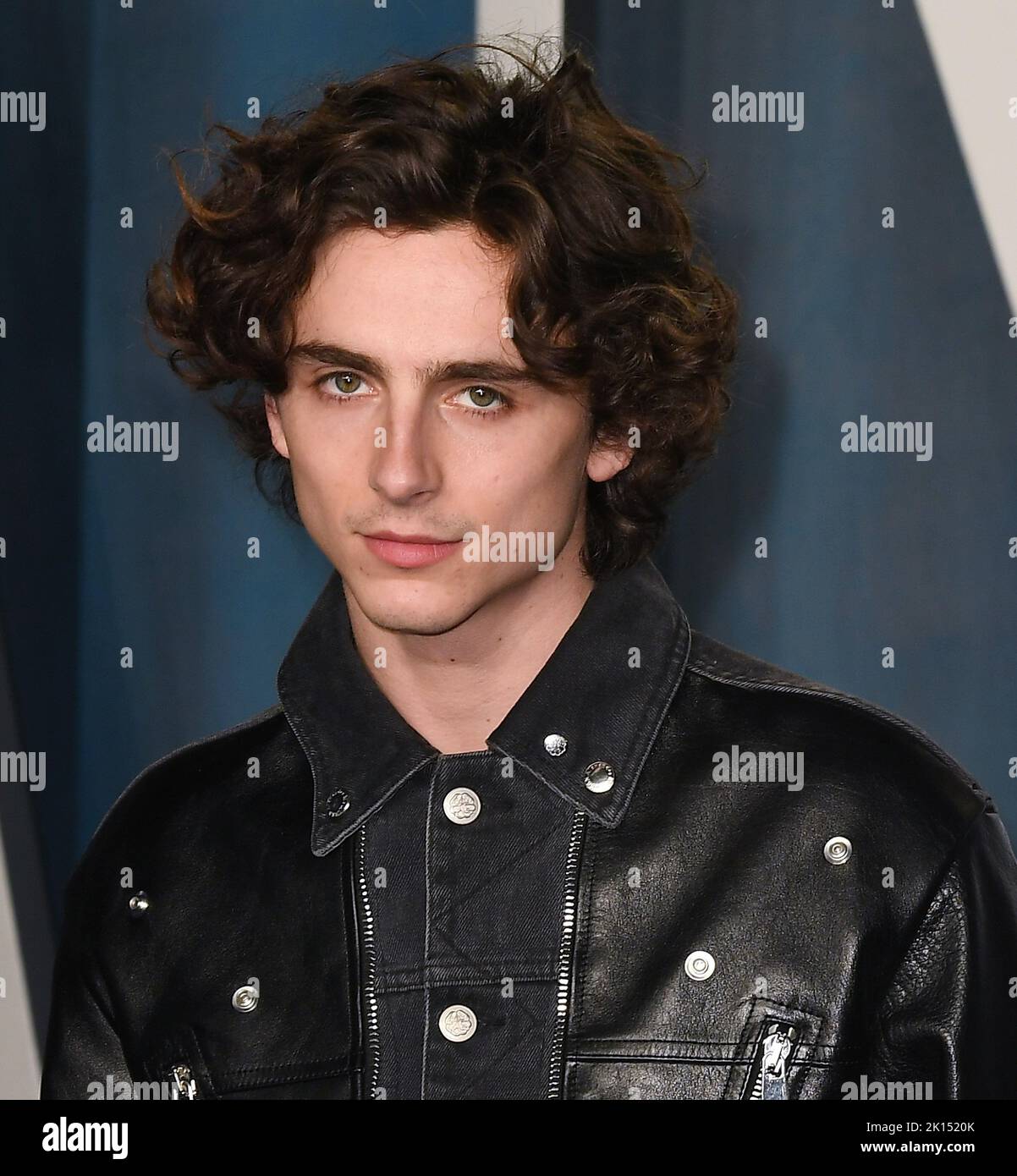 Timothee Chalamet attends the 2022 Vanity Fair Oscar Party hosted by
