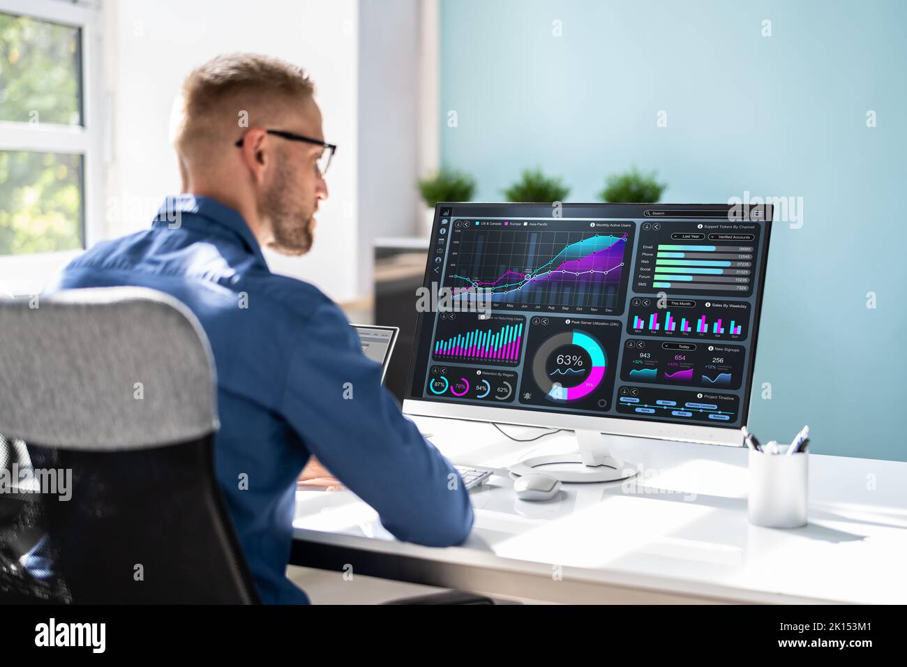 Business pc hi-res stock photography and images - Alamy
