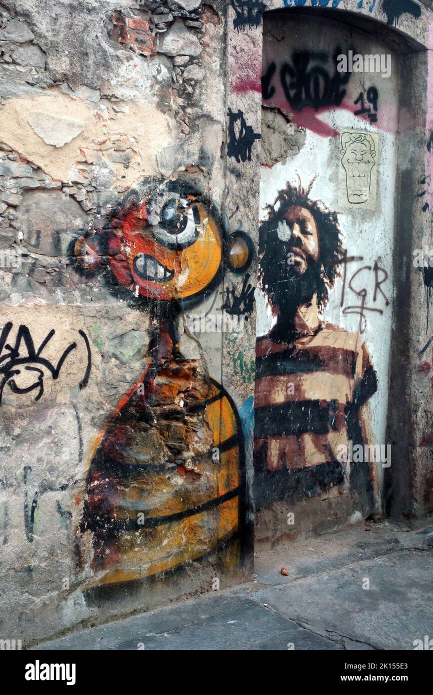 Graffiti rio de janeiro hi-res stock photography and images - Alamy