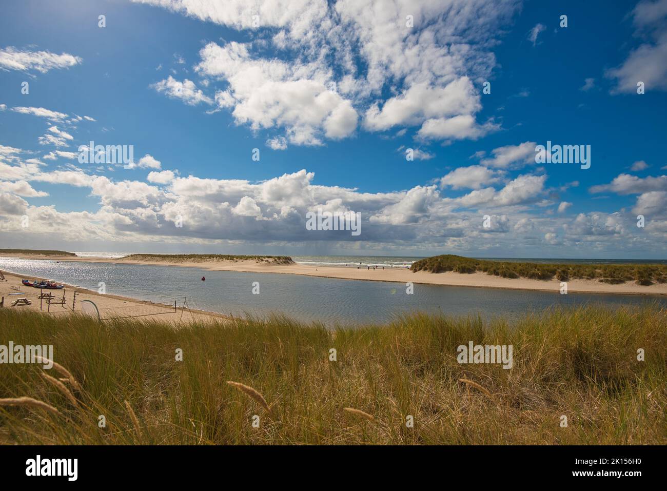 Beach at Camperduin in the North of Netherlands Stock Photo - Alamy