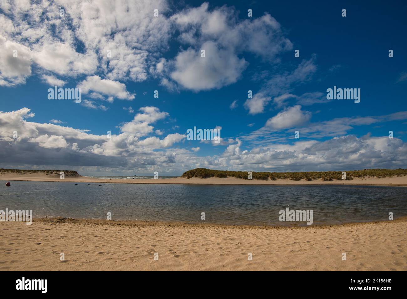 Beach at Camperduin in the North of Netherlands Stock Photo - Alamy