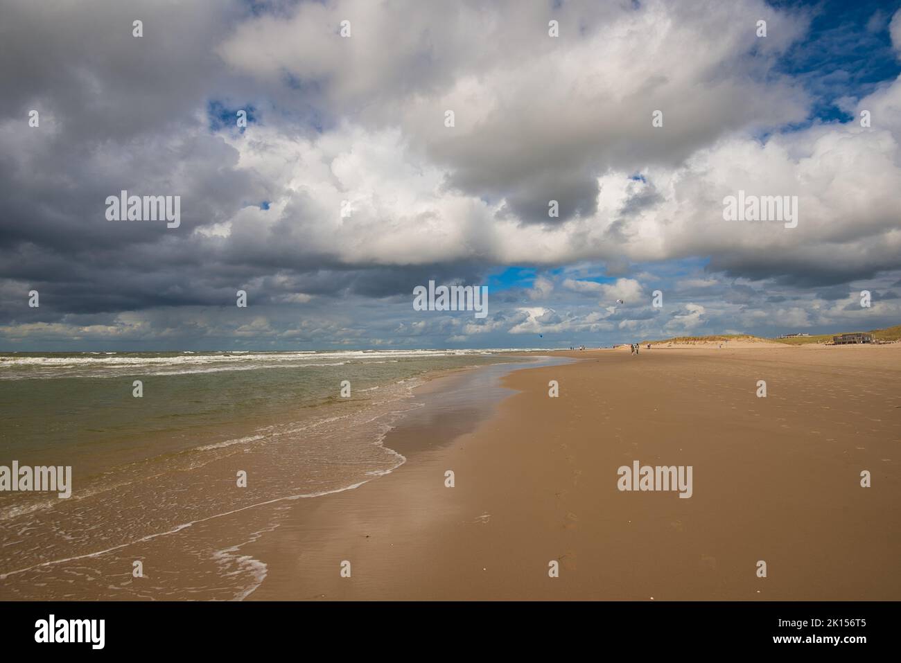 Beach at Camperduin in the North of Netherlands Stock Photo - Alamy
