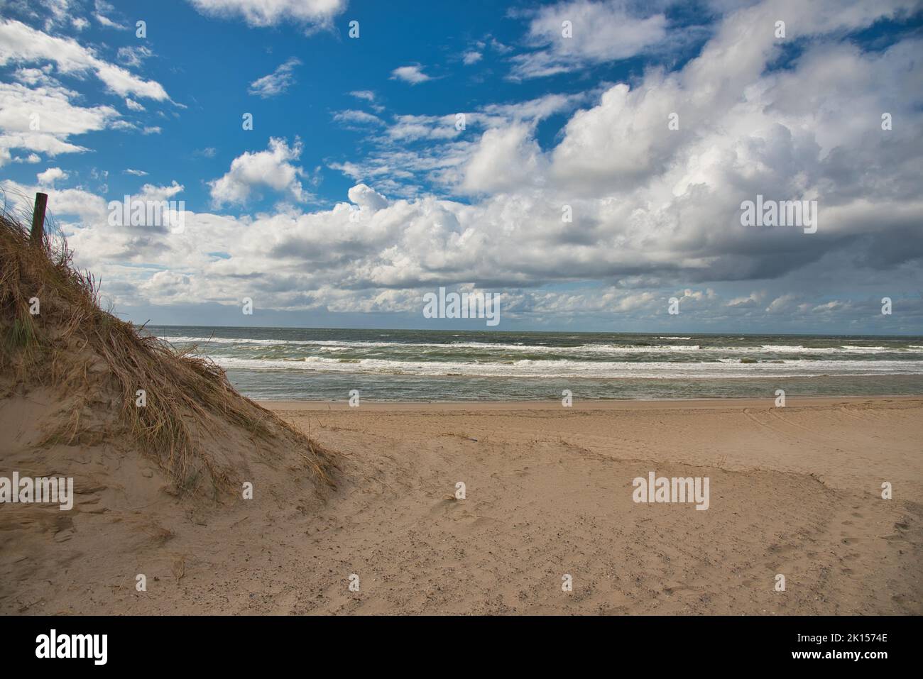 Beach at Camperduin in the North of Netherlands Stock Photo - Alamy