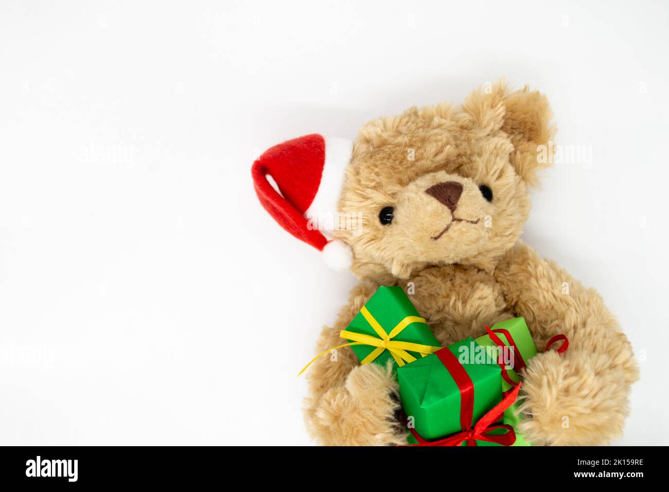 Christmas Hooded Teddy and Belt - Small - Lipstick Red