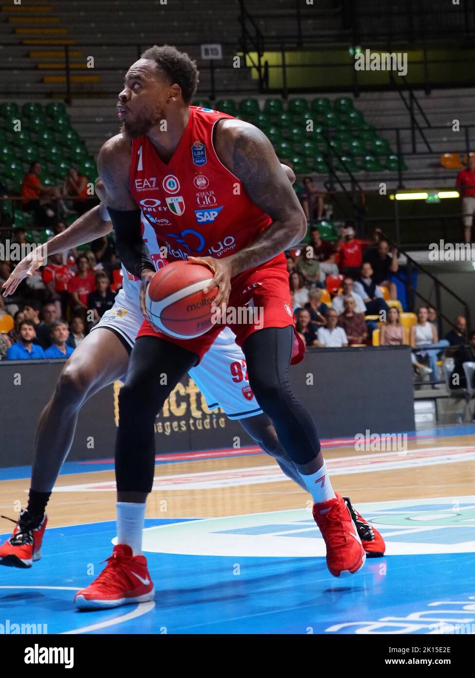 Desio, Italy. 15th Sep, 2022. Deshaun Thomas (EA7 Emporio Armani Olimpia  Milano) during Lombardia Cup - Olimpia
