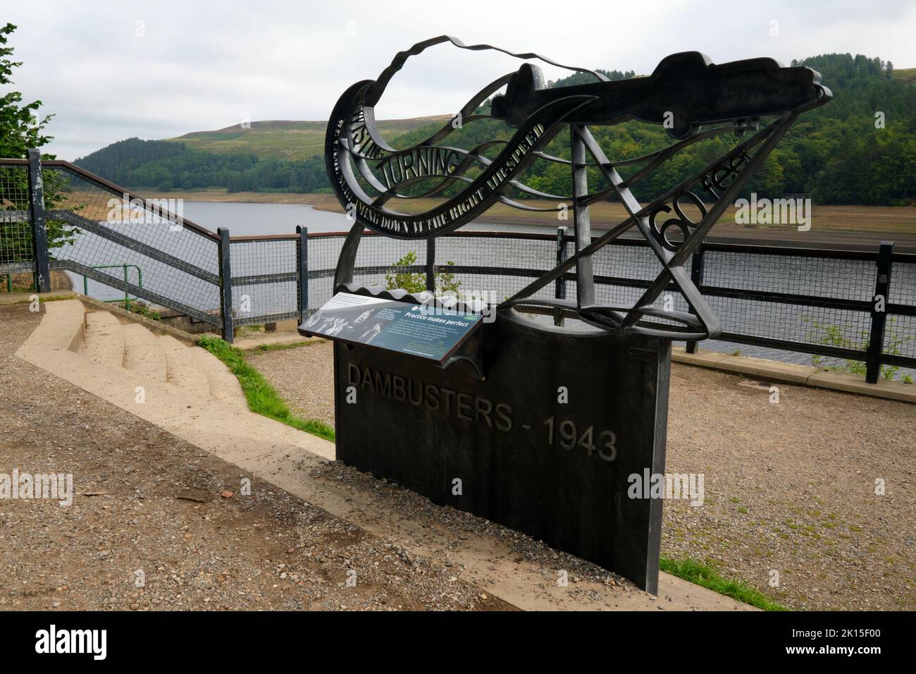 Derwent Dambusters The memorial to the 2nd world war Dam Busters squadron who used ...
