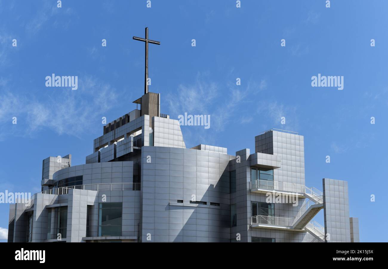 GARDEN GROVE, CALIFORNIA - 20 MAR 2021: The Cultural Center at the Crystal Cathedral. Stock Photo