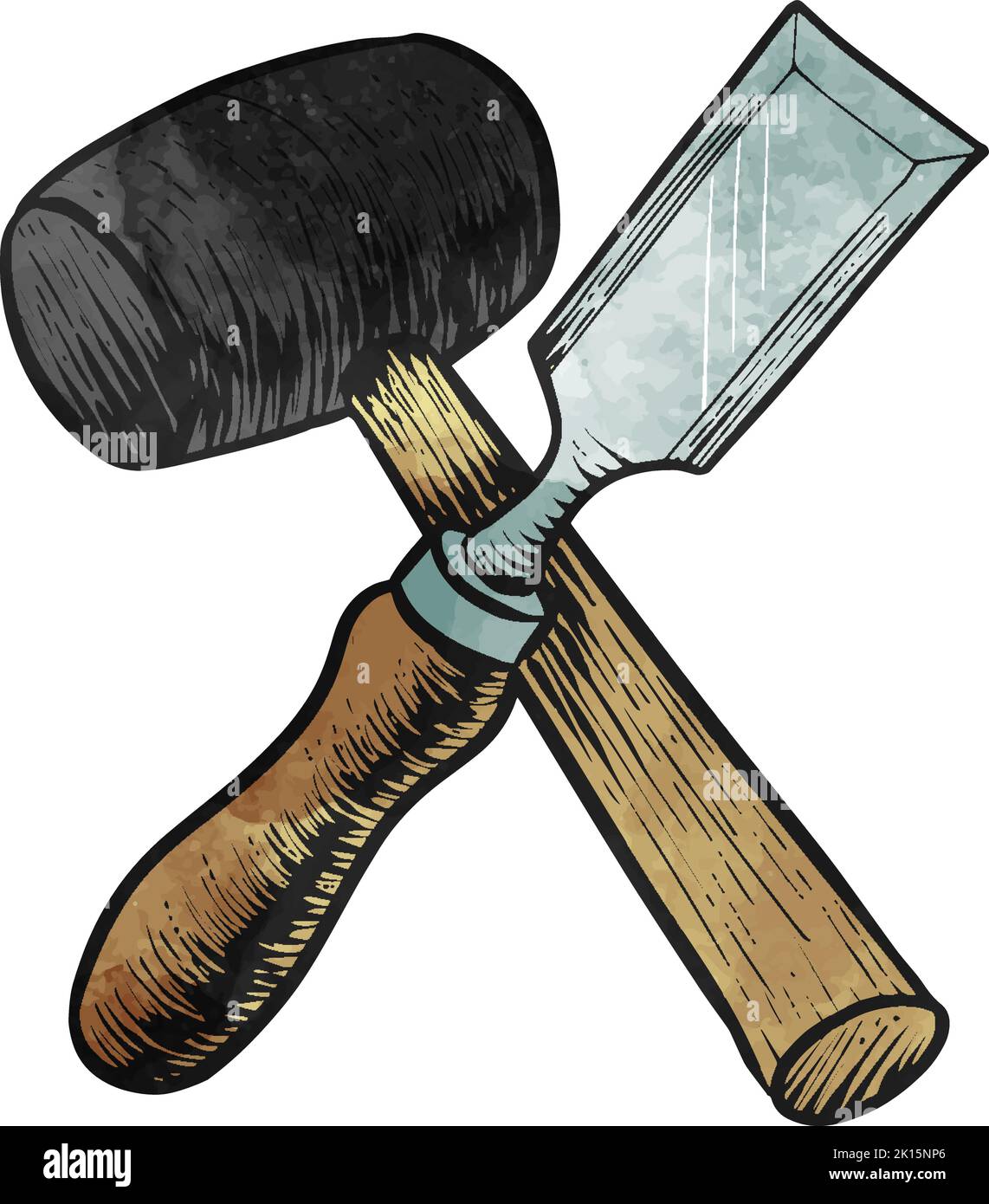 Hammer And Chisel Clipart
