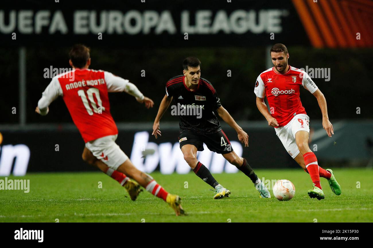 Soccer Football Europa League Group D S.C. Braga v 1. FC Union