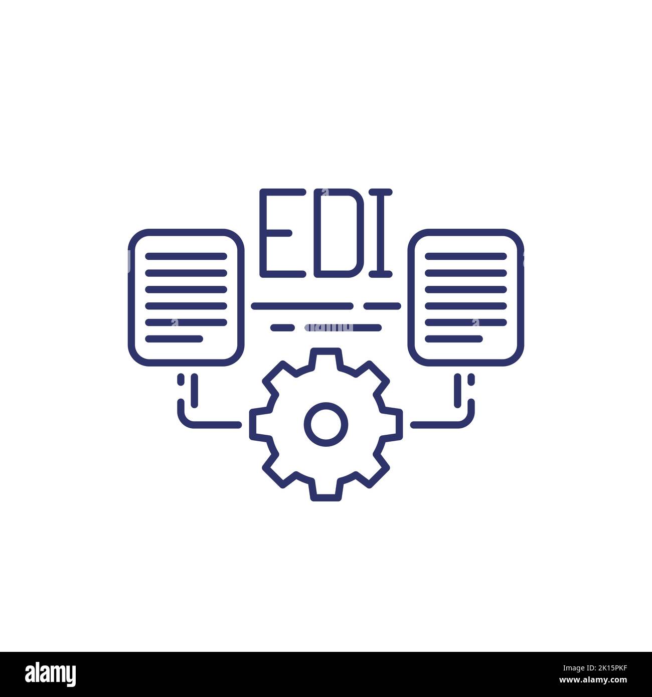 Electronic data interchange Stock Vector Images - Alamy