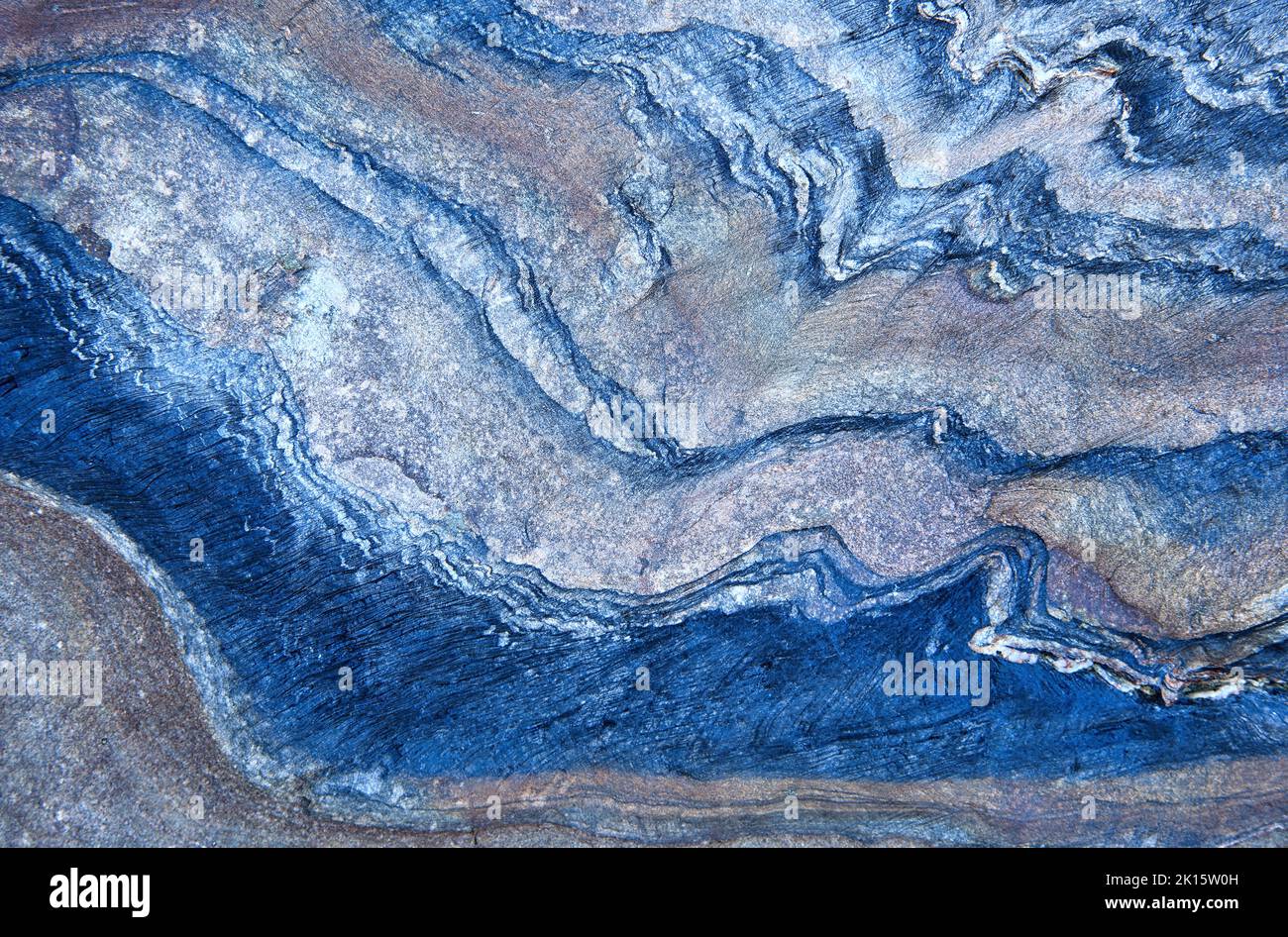 Blue metamorphic rock texture hi-res stock photography and images - Alamy