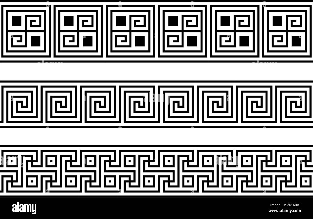 Greek key hi res stock photography and images Alamy