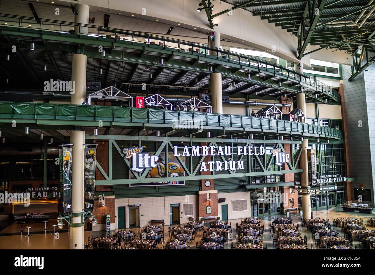 An outdoor football arena in Green Bay, Wisconsin Stock Photo - Alamy
