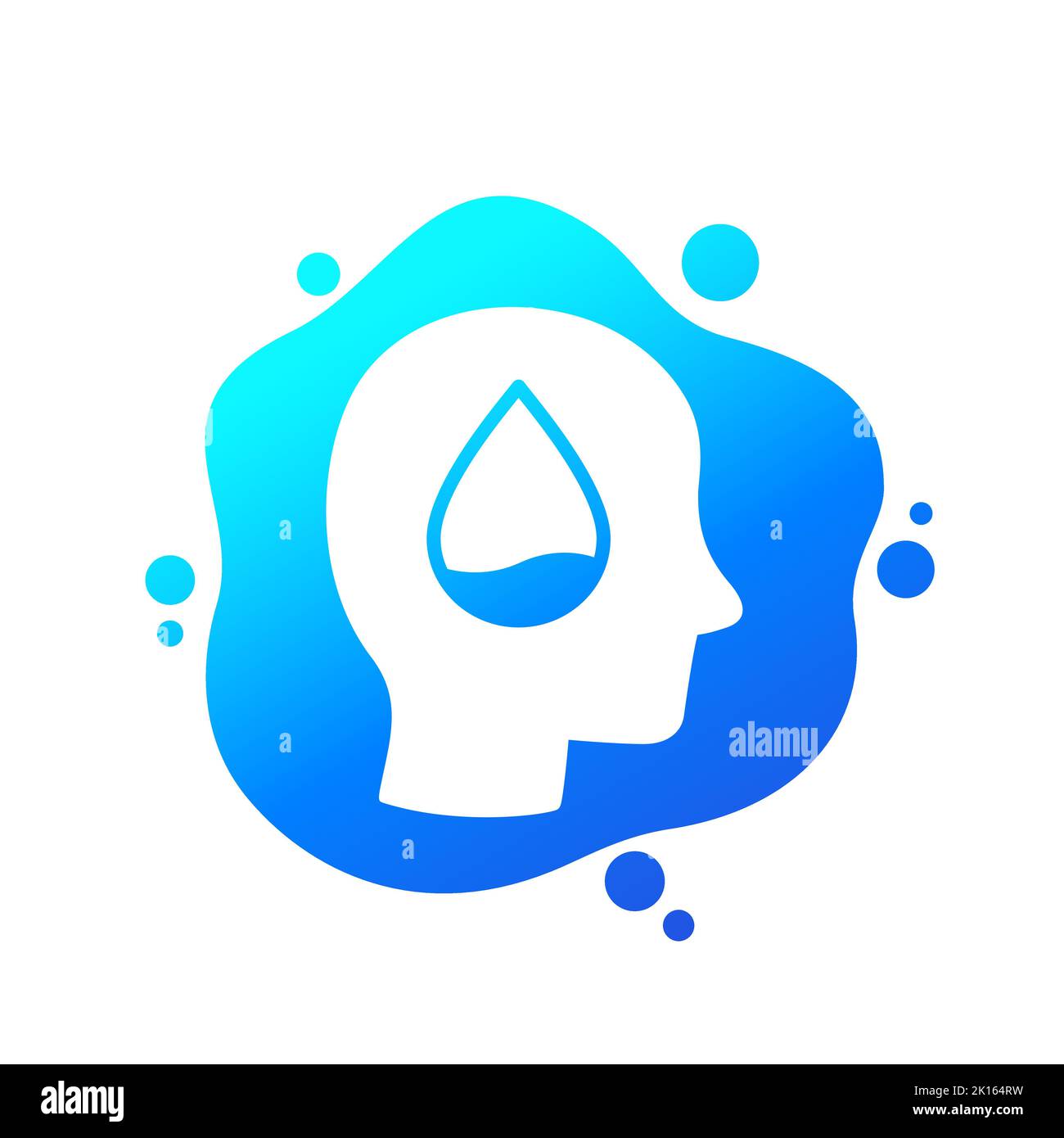 dehydration vector icon for web Stock Vector