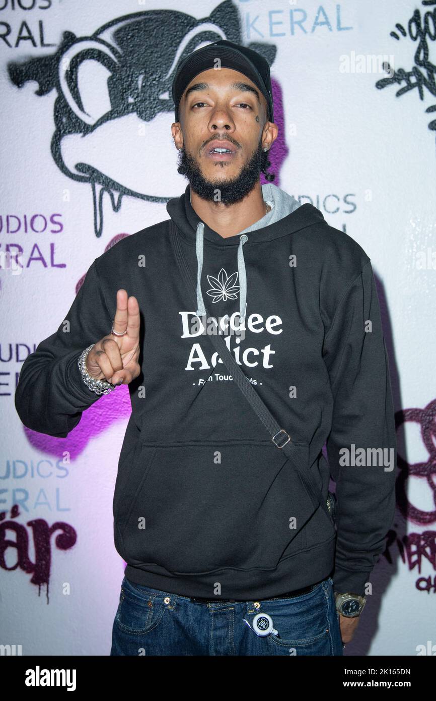 Paris, France. 15th Sep, 2022. Tuco Gadamn attending the Studios Keral Party in Paris, France on September 15, 2022. Photo by Aurore Marechal/ABACAPRESS.COM Credit: Abaca Press/Alamy Live News Stock Photo
