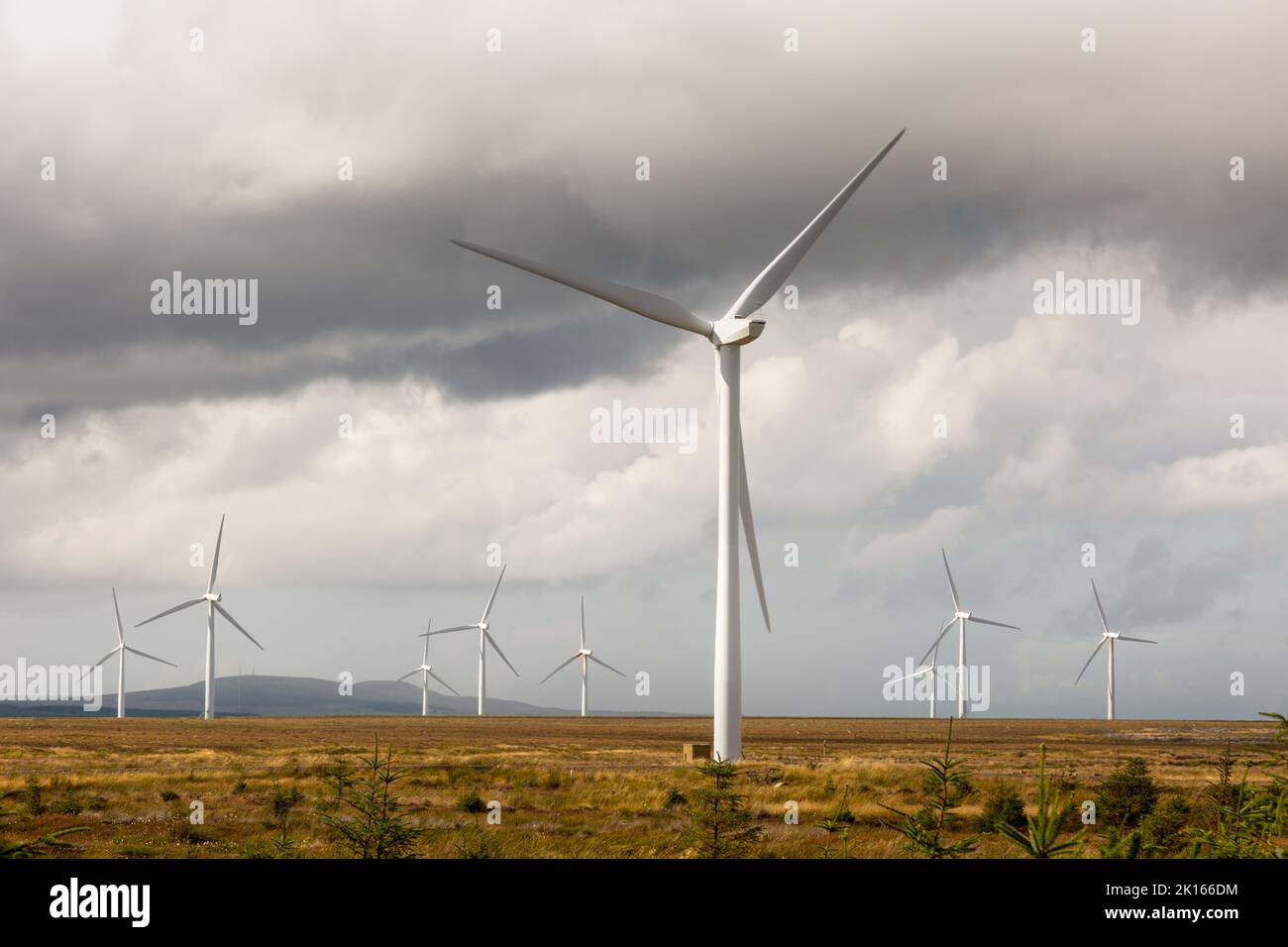 Wind turbine, Scotland, UK 2022 Stock Photo