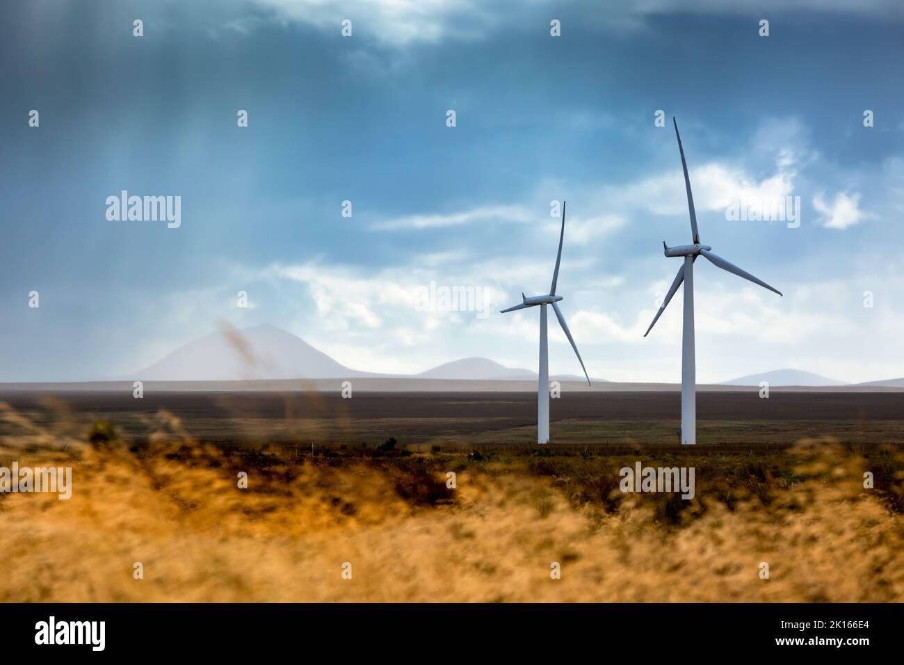 Wind turbine, Scotland, UK 2022 Stock Photo