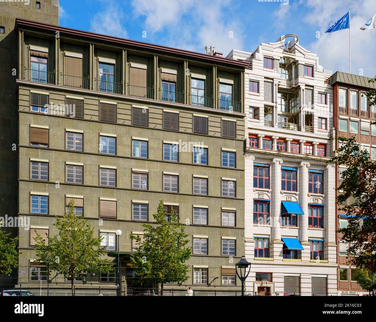 Mixed use real estate Downtown Oslo Norway Stock Photo Alamy
