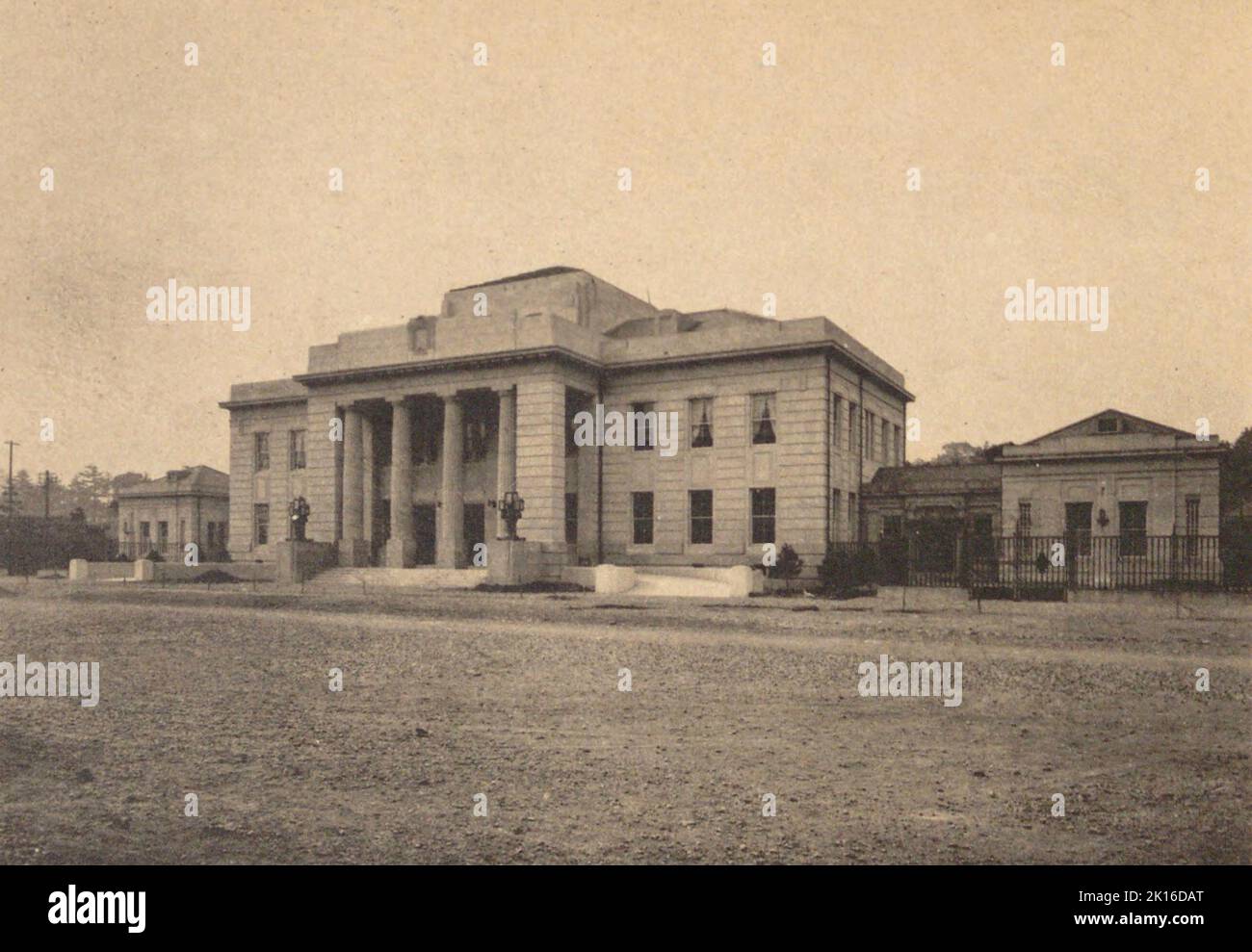 Building of Privy Council of Japan c1922 Stock Photo