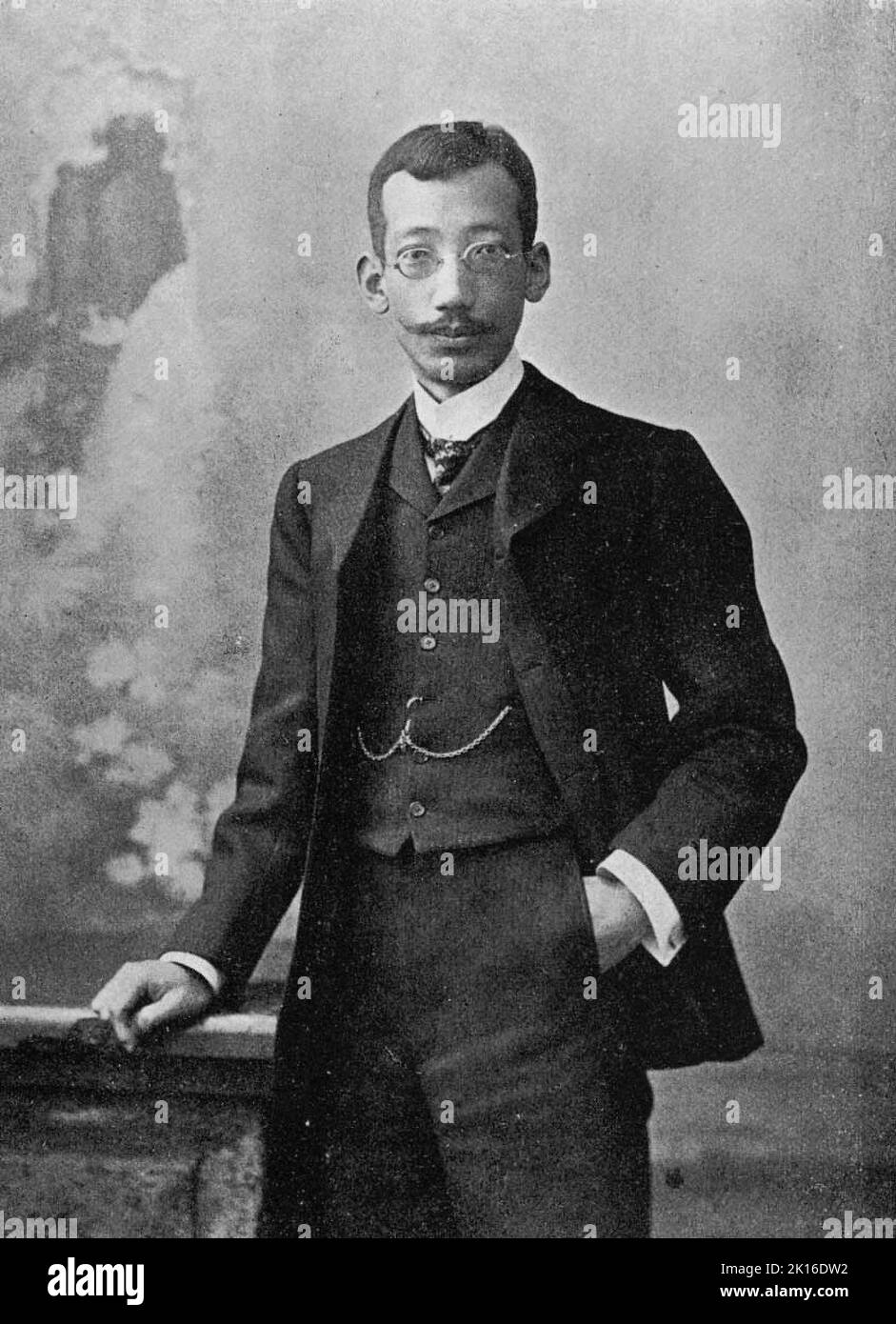 Portrait of Minobe Tatsukichi (1873 1948), Japanese constitutional