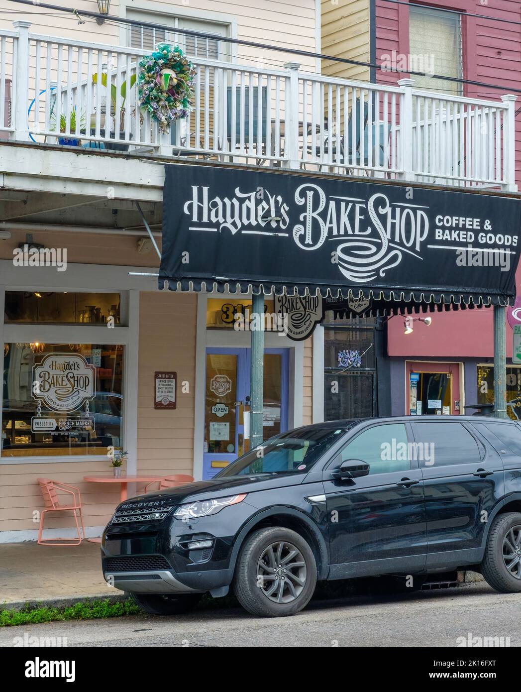 NEW ORLEANS, LA, USA - AUGUST 24, 2022: Haydel's Bake Shop on Magazine Street in the Garden District Stock Photo