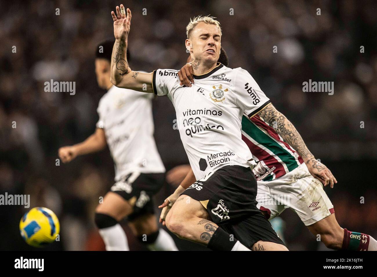 Róger Guedes durante a semifinal do Campeonato Paulista de 2022