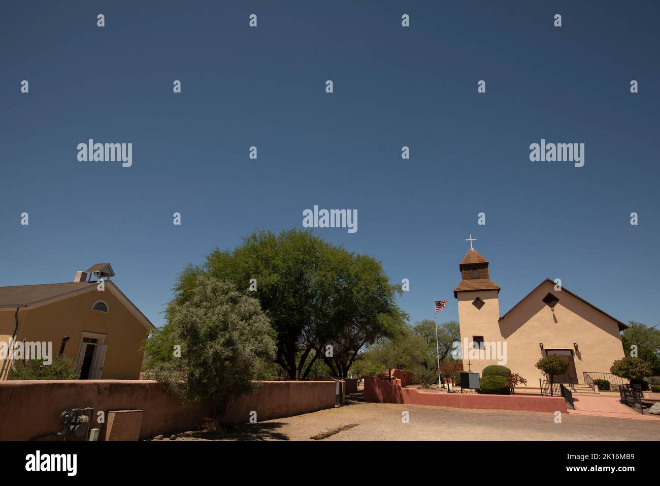 Daytime view of the historic downtown area of Tubac, Arizona, USA Stock Photo Alamy