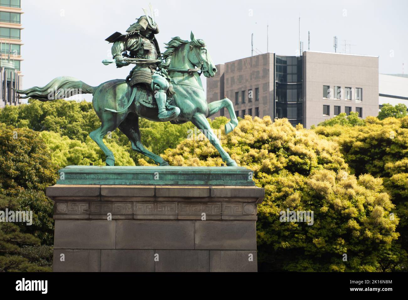Samurai warrior sculpture hi-res stock photography and images - Alamy