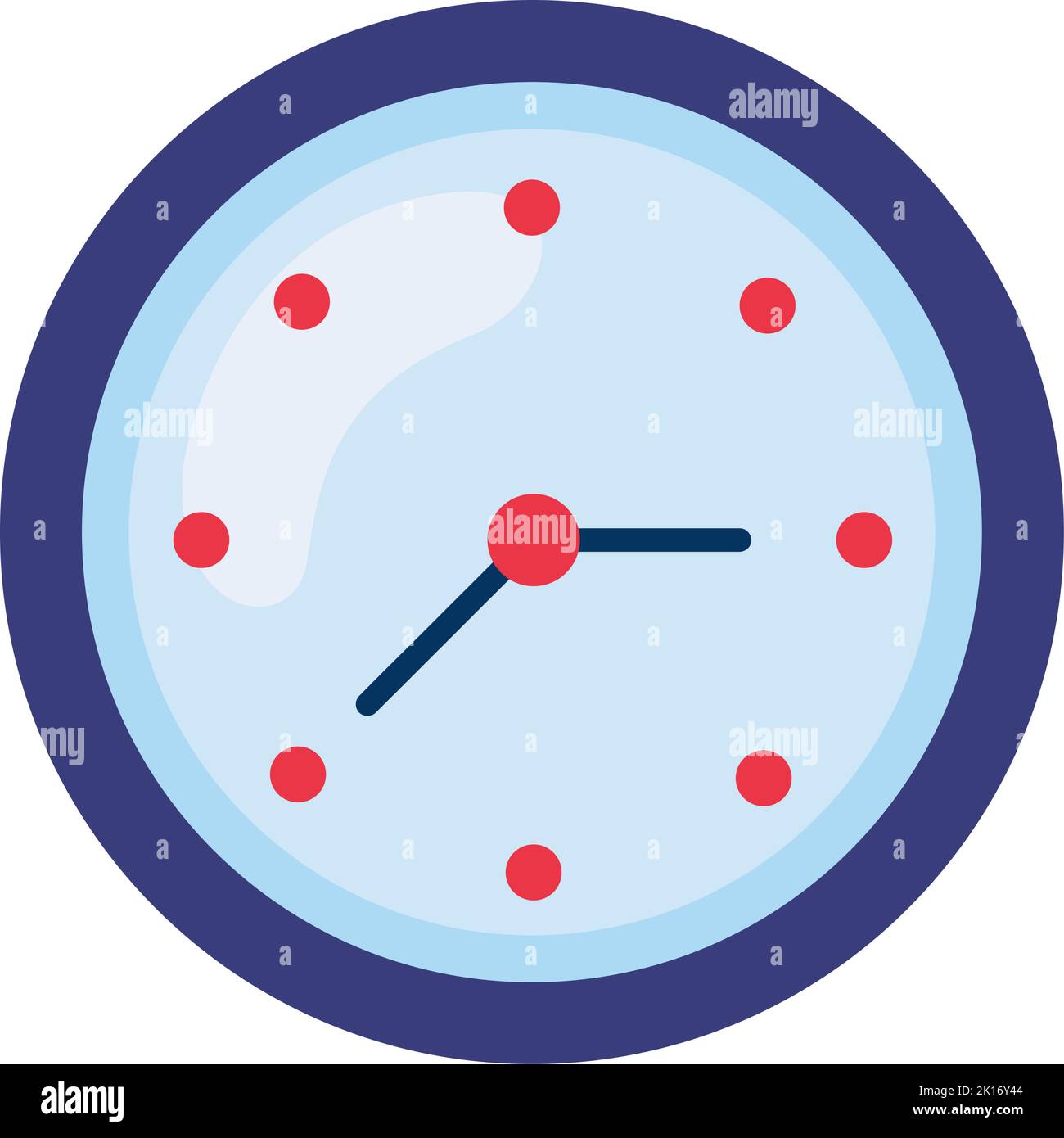 time clock watch isolated icon Stock Vector Image & Art - Alamy