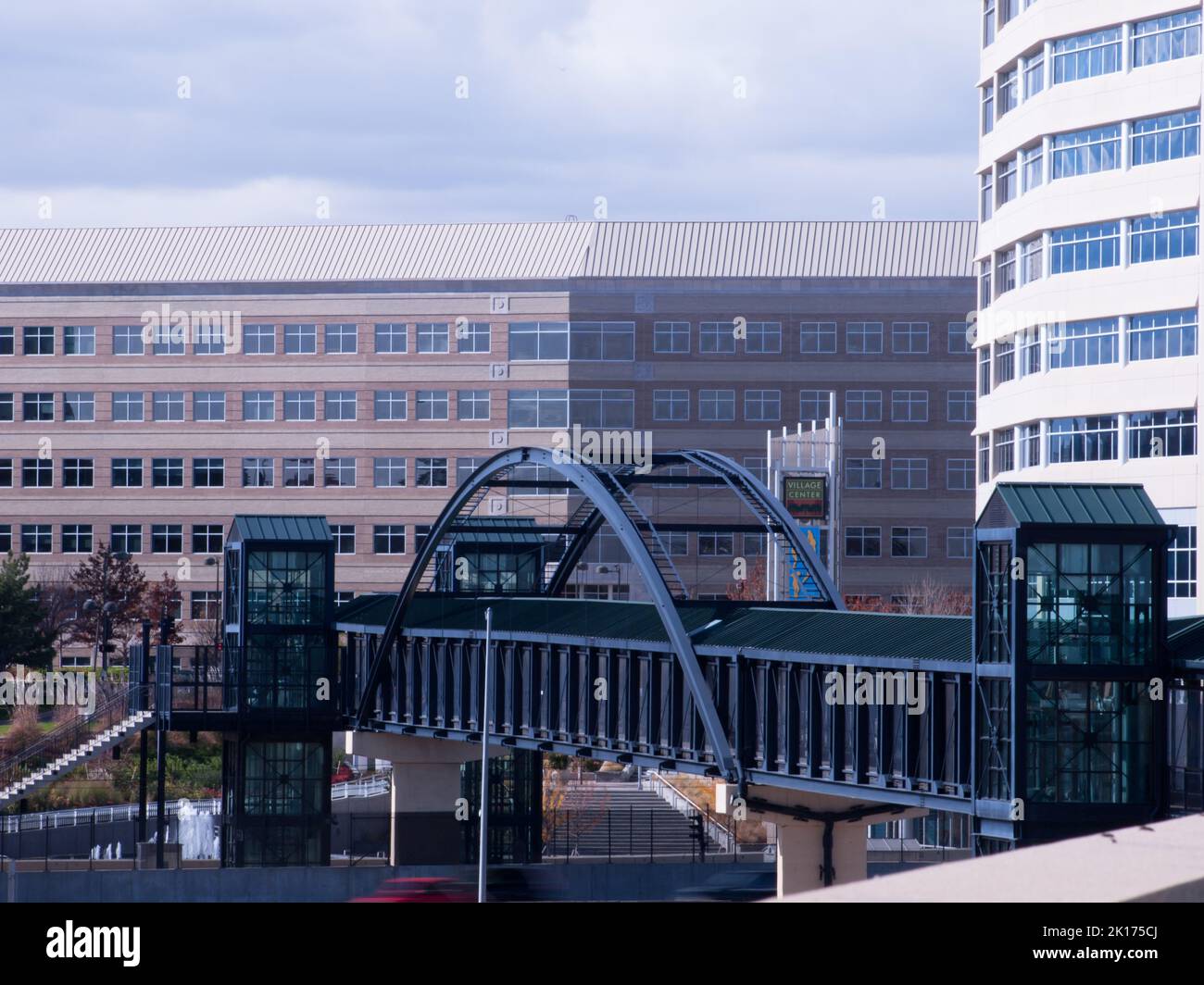 Pedestrian bridge over colorado hi-res stock photography and images - Alamy