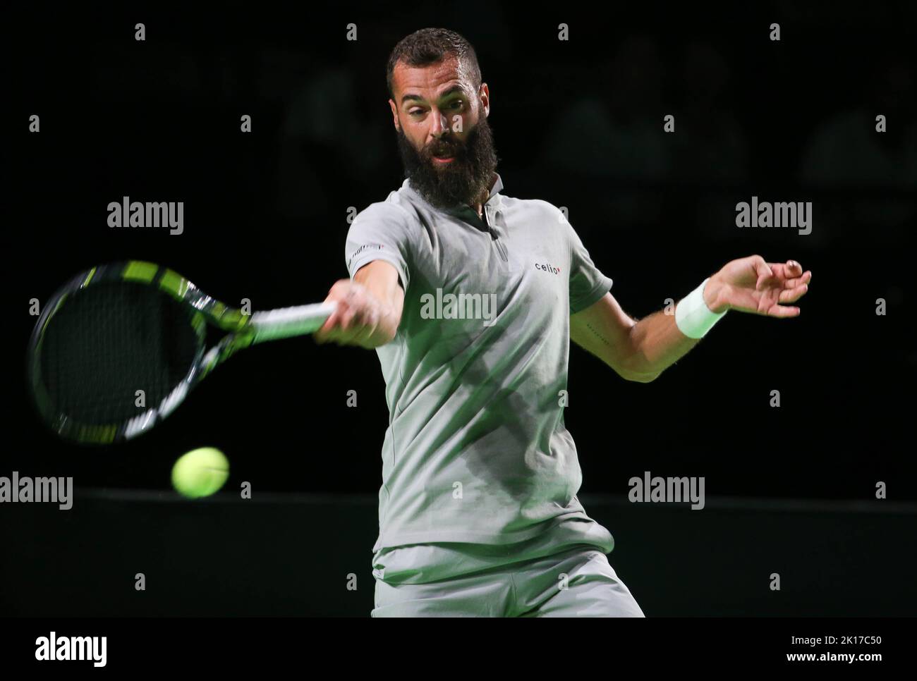 Benoit Paire of France during the Open de Rennes 2022, ATP Challenger tennis tournament on September 12, 2022 at Le Liberte stadium in Rennes, France - Photo Laurent Lairys / DPPI Stock Photo