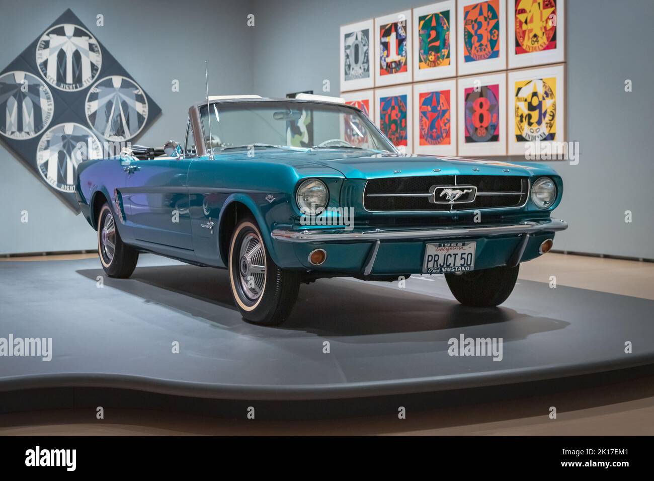 1965 Ford Mustang Project 50 (first generation convertible) Stock Photo