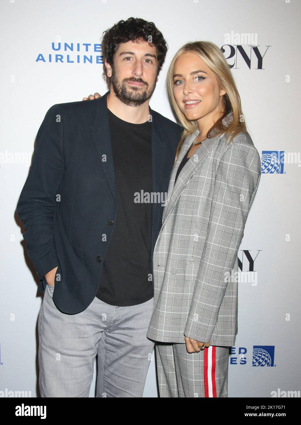 New York, USA. 16th Sep, 2022. September 15 2022 Jason Biggs and Jenny