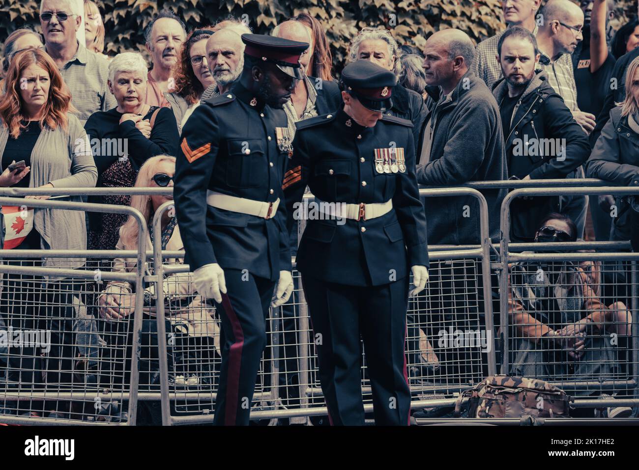 The Funeral of Queen Elizabeth II Stock Photo - Alamy