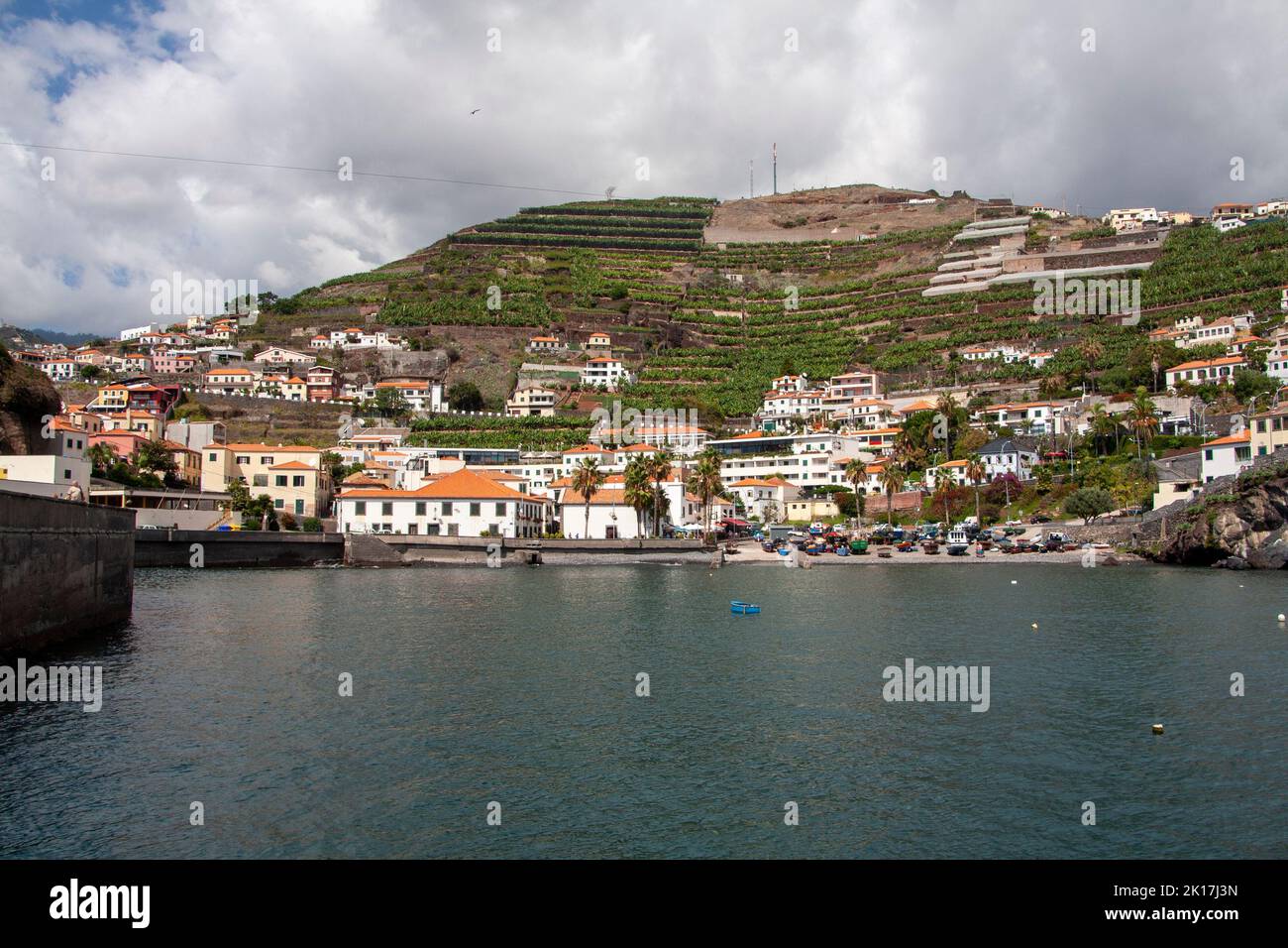 Câmara de Lobos, traditional fishing village on the Island of Madeira, Portugal Stock Photo