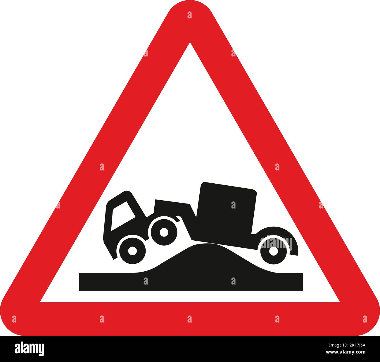 Risk of grounding, The Highway Code Traffic Sign, Signs giving orders, Signs with red circles are mostly prohibitive. Plates below signs qualify their Stock Vector
