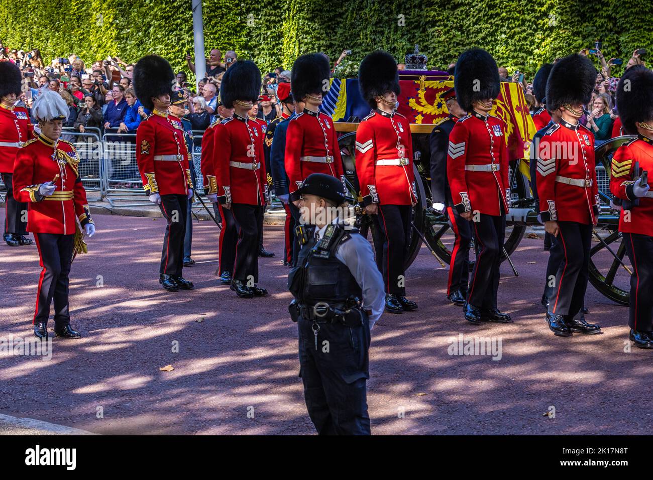 The Funeral of Queen Elizabeth II Stock Photo