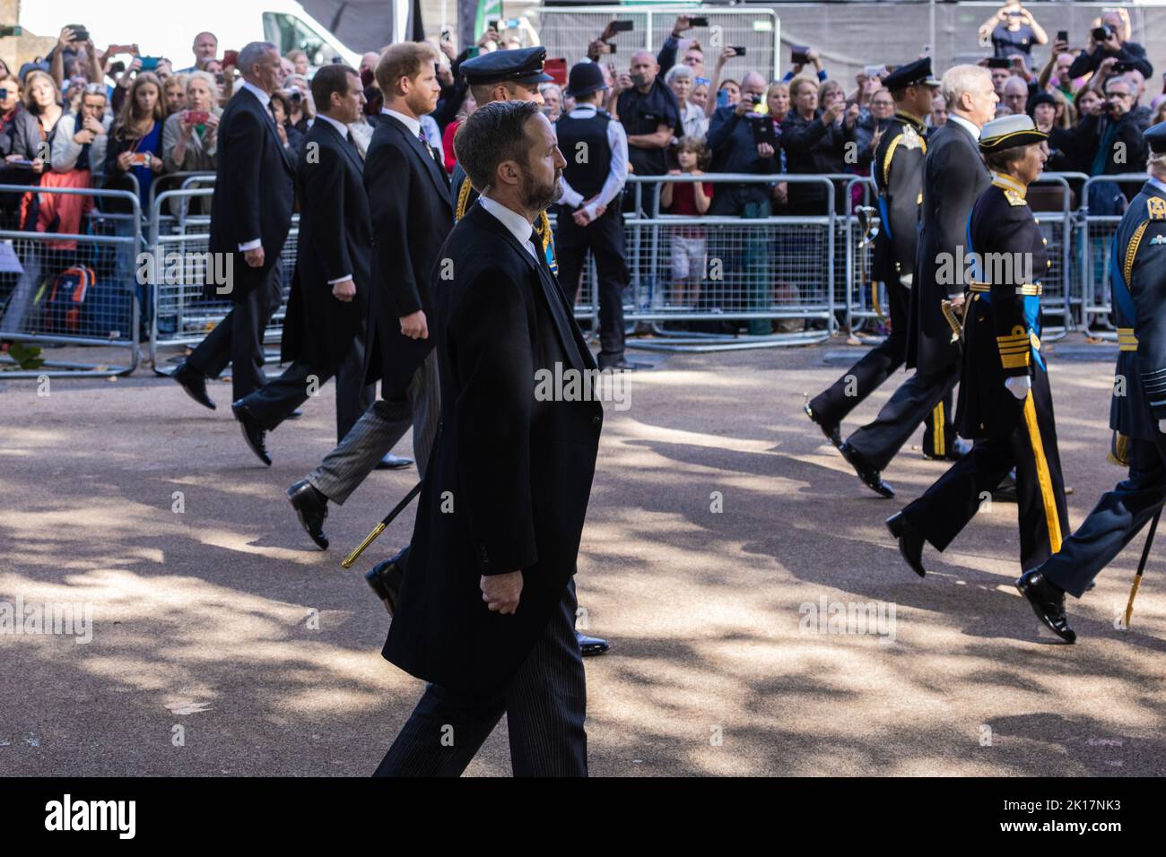 The Funeral of Queen Elizabeth II Stock Photo