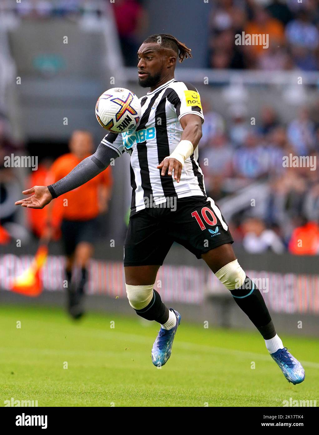 File photo dated 21-08-2022 of Allan Saint-Maximin. Newcastle could still be without Bruno Guimaraes, Allan Saint-Maximin and Callum Wilson when they host Bournemouth. Issue date: Friday September 16, 2022. Stock Photo