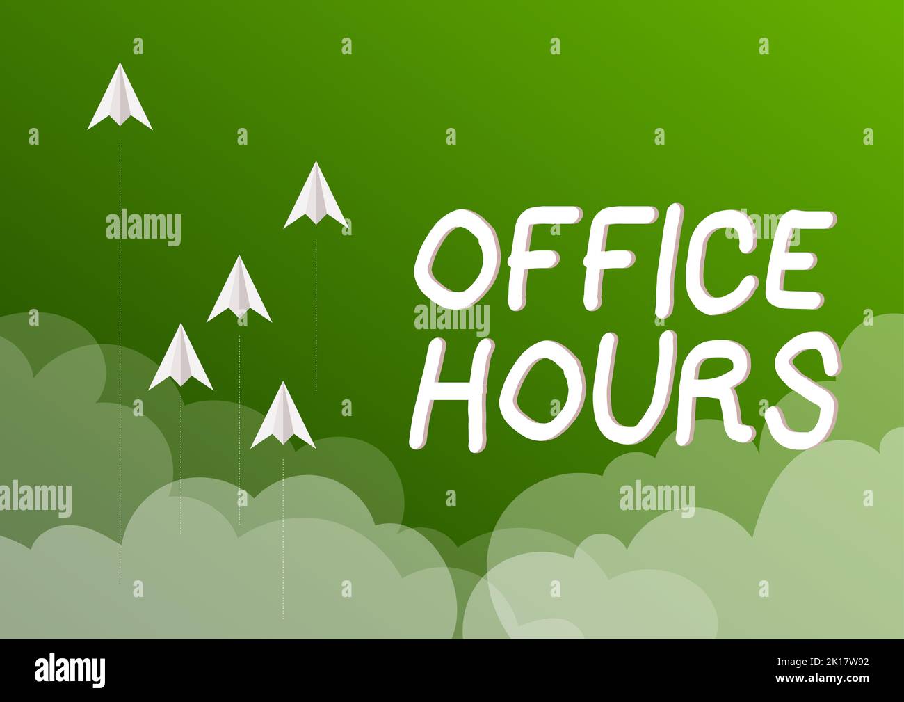 Inspiration showing sign Office Hours. Business showcase The hours